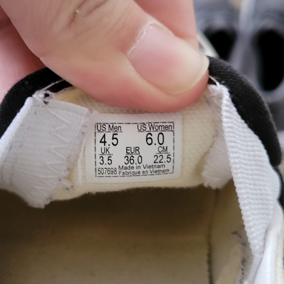 Vans black and white checkered slip on - Picture 4 of 4